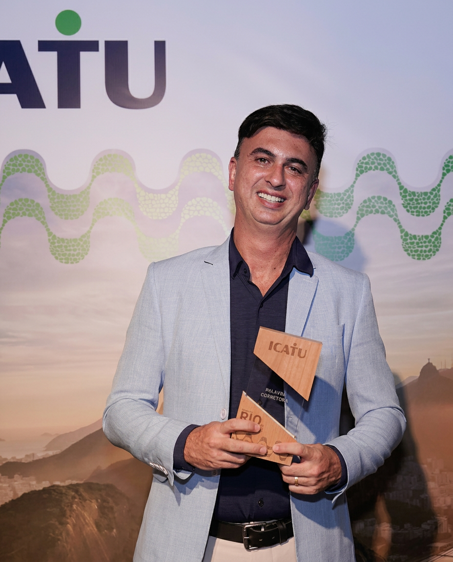 André premiado na campanha Icatu Rio de Portas Abertas